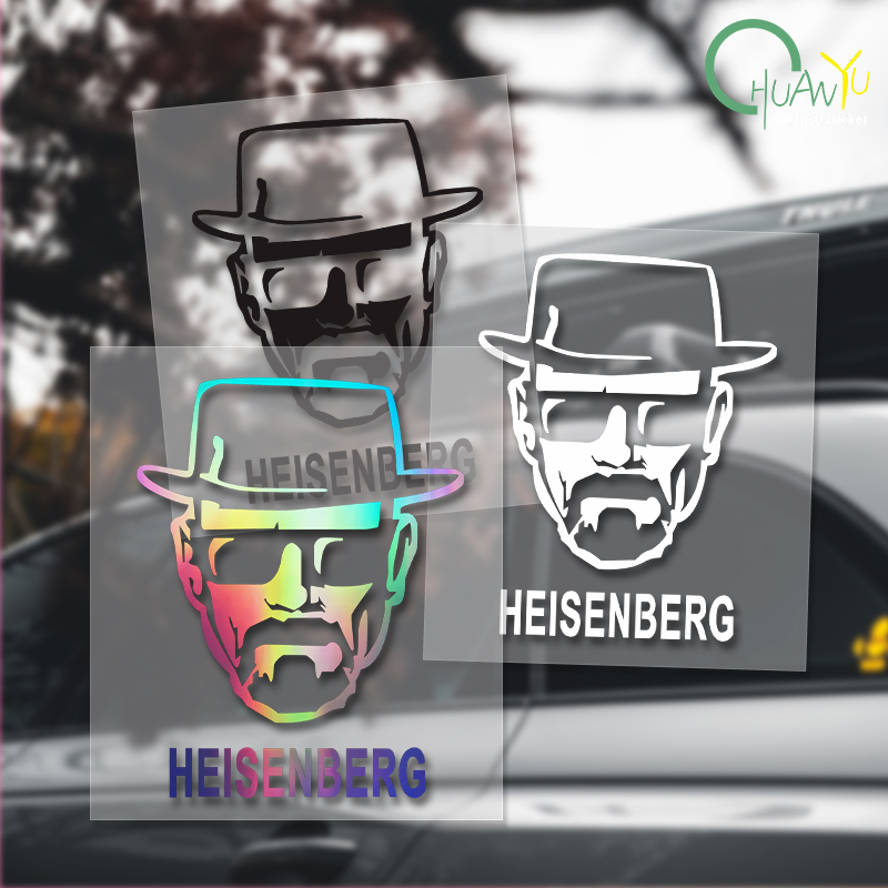 Motorcycle Gear Pattern - HEISENBERG Adesivo con motivo testo creativo