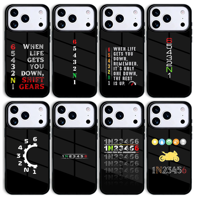 Motorcycle Gear Quotes - Custodia per telefono da moto per