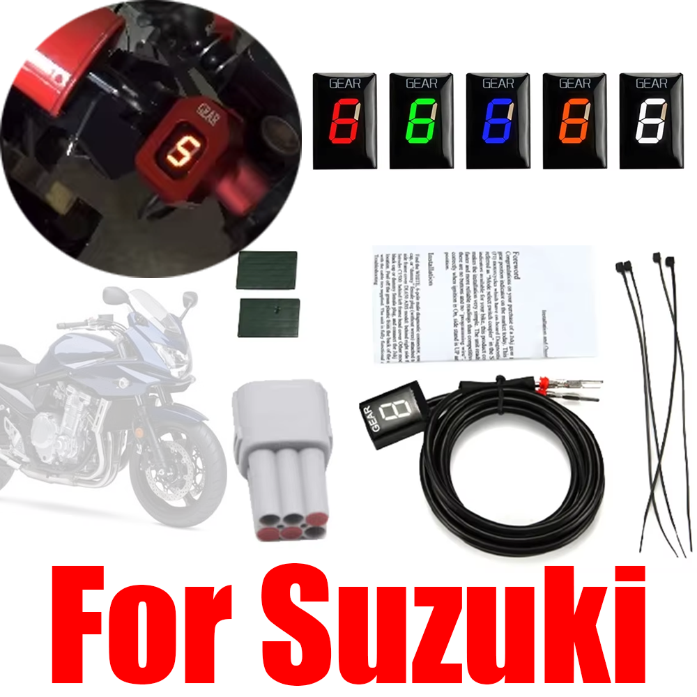 Gear Indicator Display - Per Suzuki GSF1250N GSF1250S GSF1250NA GSF1250SA
