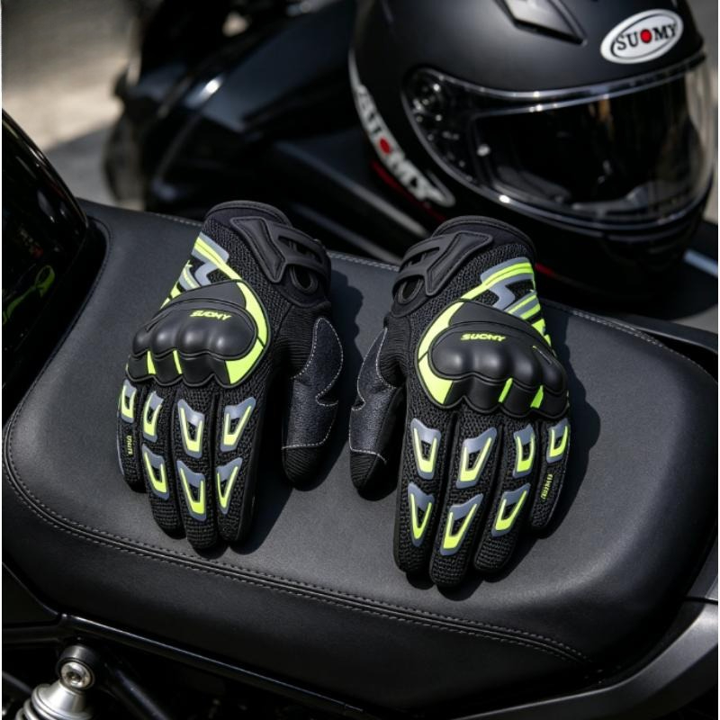 Guanti Moto Suomy Rosa Traspir - Motorcycle Gear For Women review and price