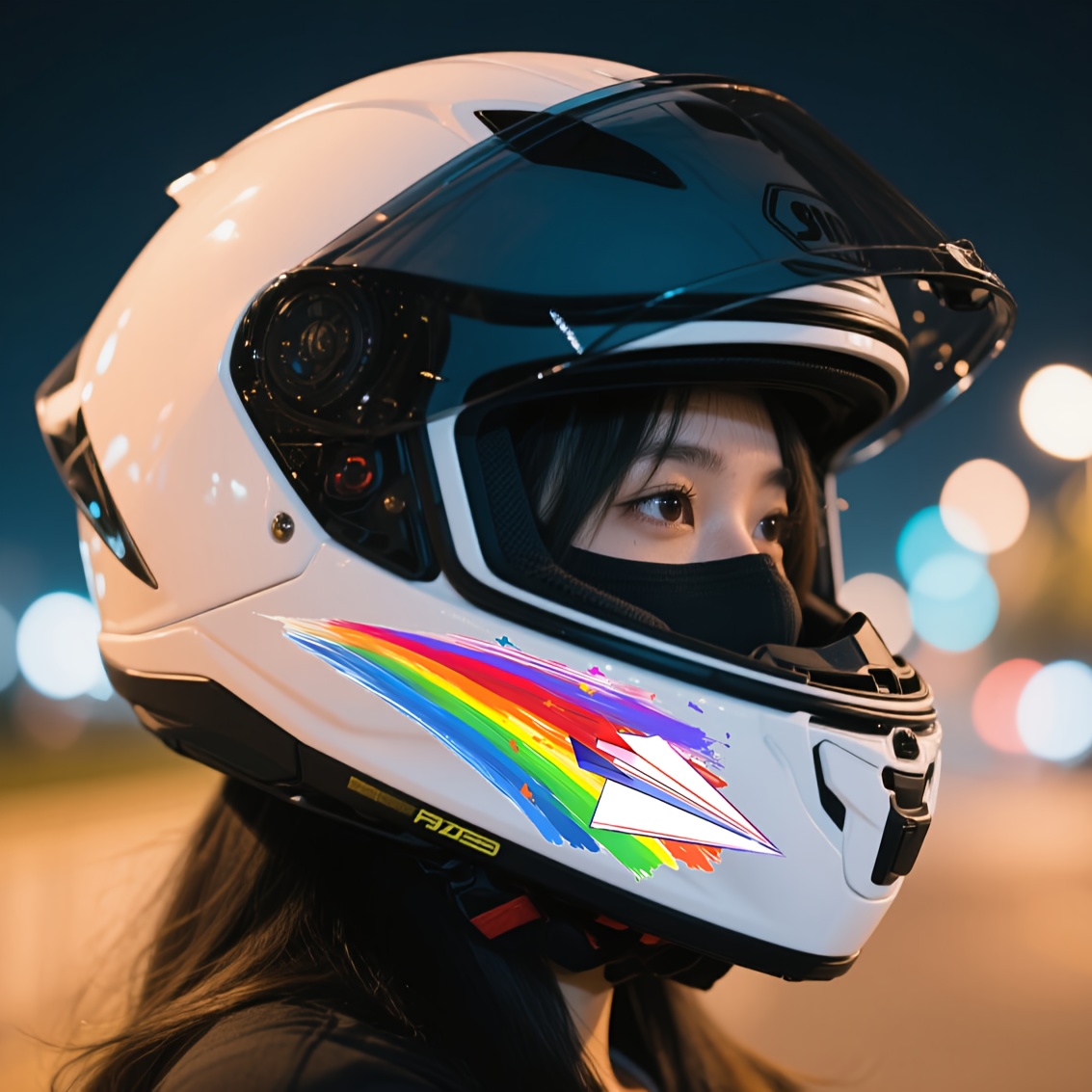 Adesivi per Casco Moto, 2 Fogl - Motorcycle Gear Pattern review and price