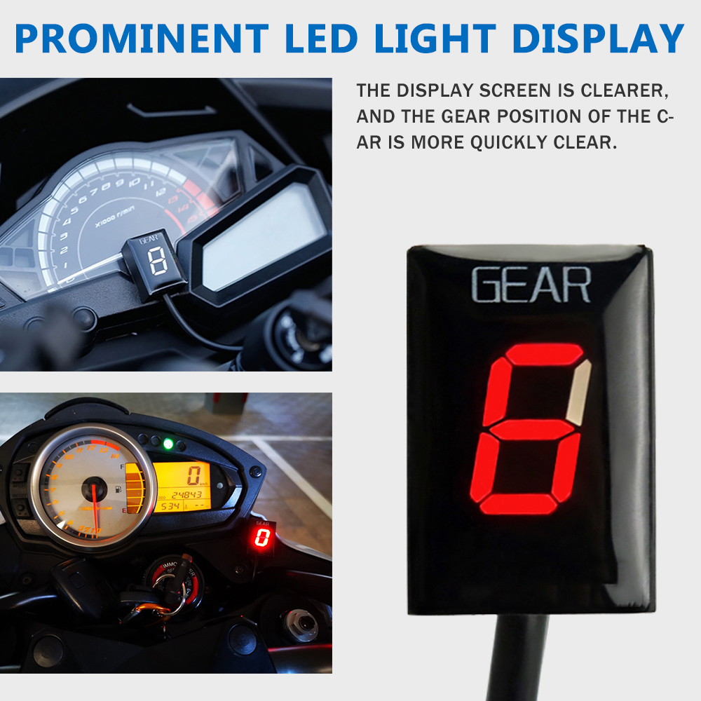 Per Kawasaki ER6N ER-6F Z1000S - Gear Indicator Display review and price
