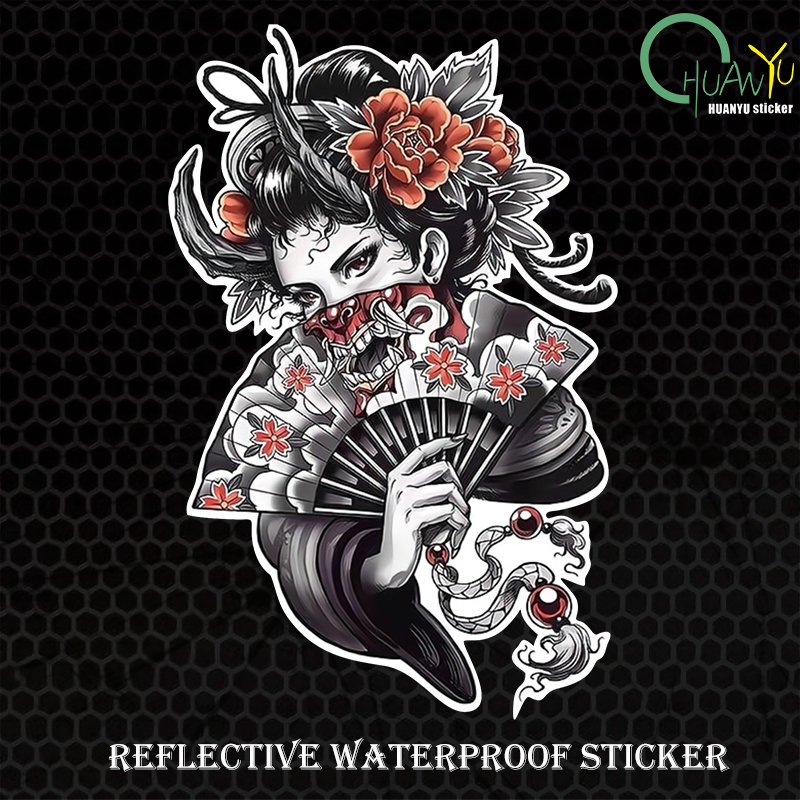 jdm Halloween geisha teschio a - Motorcycle Gear Pattern review and price