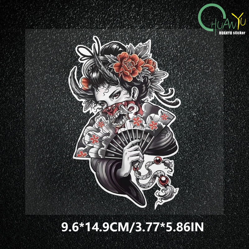 jdm Halloween geisha teschio a - Motorcycle Gear Pattern review and price