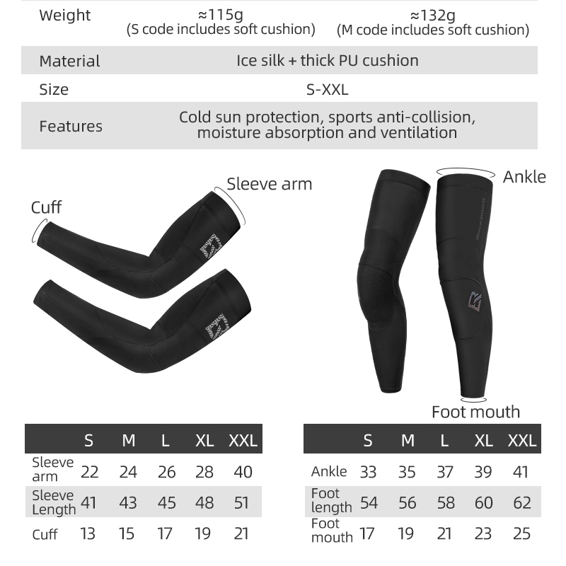 ROCKBROS Manicotti anti-collis - Motorcycle Gear For Women review and price