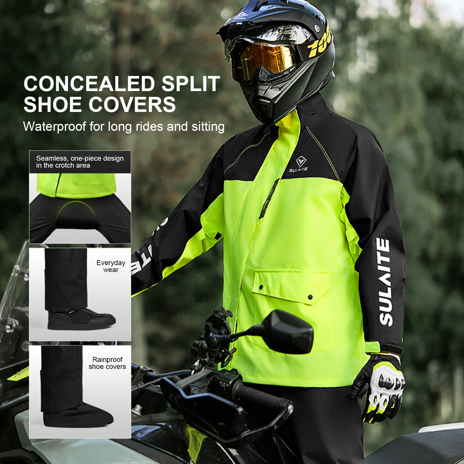 Completo Impermeabile per Moto - Motorcycle Gear For Women review and price