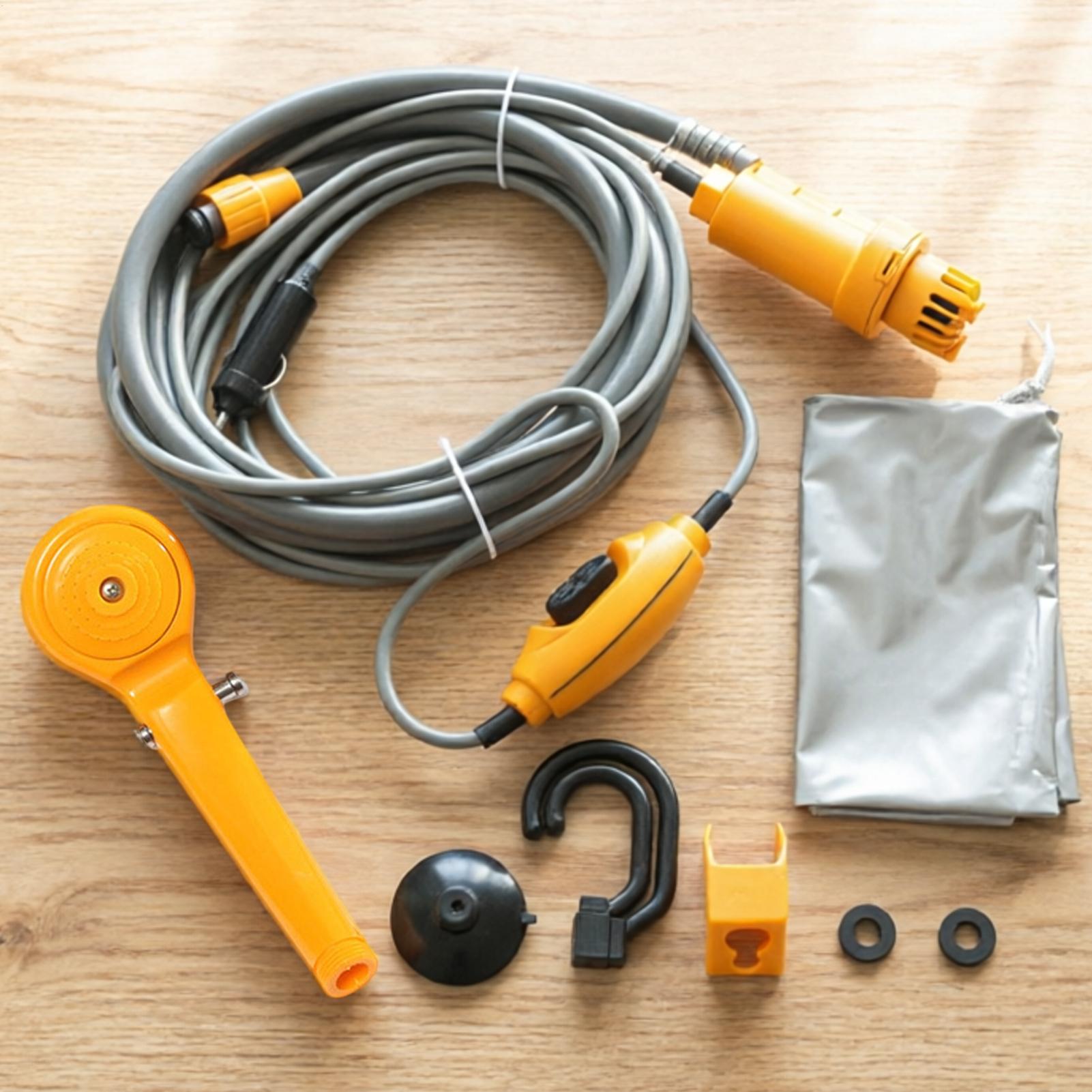 Doccia Portatile 12V con Pompa - Motorcycle Gear Wash review and price