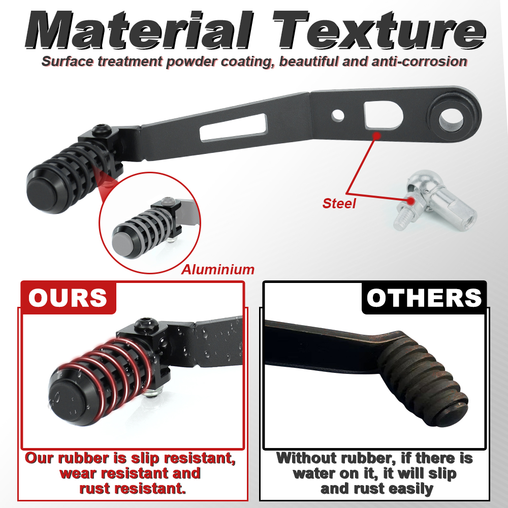 Pedale del freno della leva de - Motorcycle Gear Shift Pattern review and price